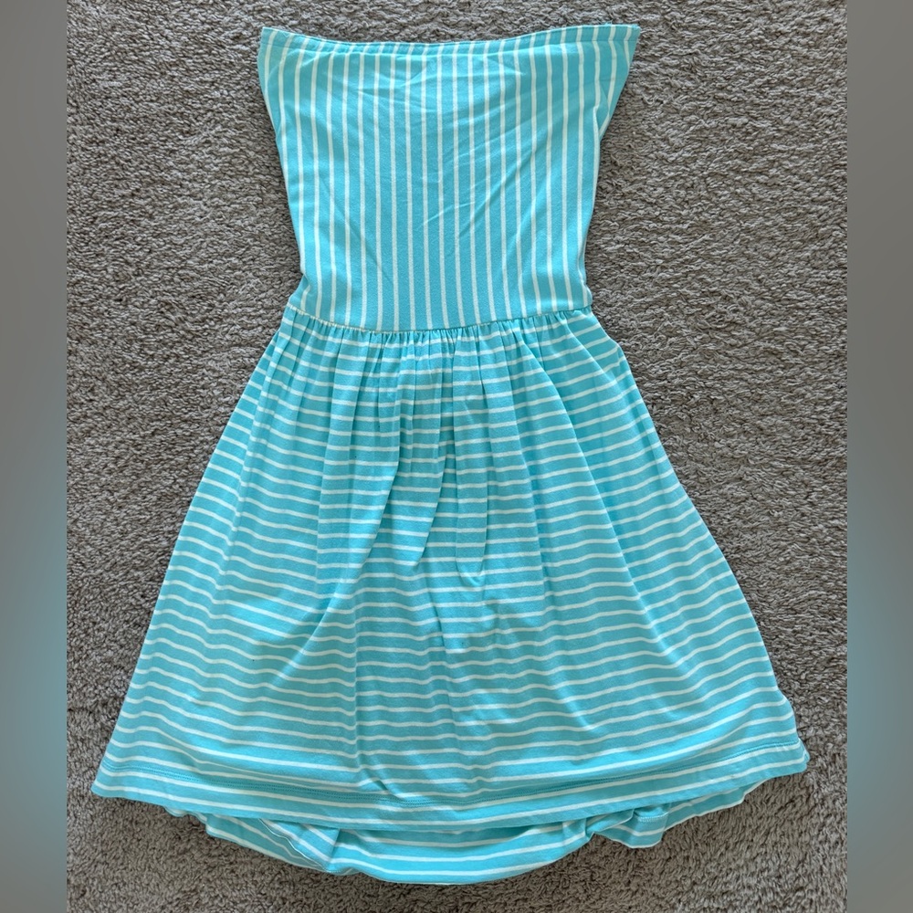 Cute Strapless Sun Dress